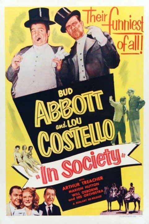 In Society poster