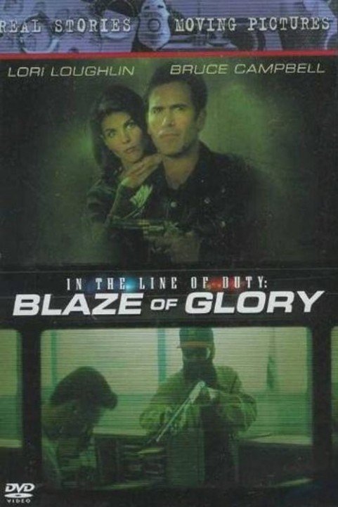 In the Line of Duty Blaze of Glory poster