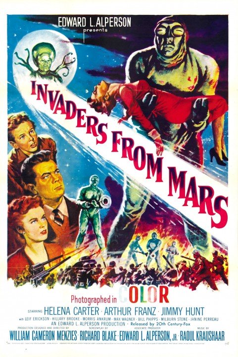 Invaders from Mars poster