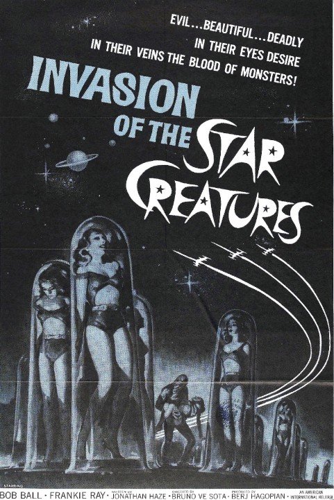 Invasion of the Star Creatures poster