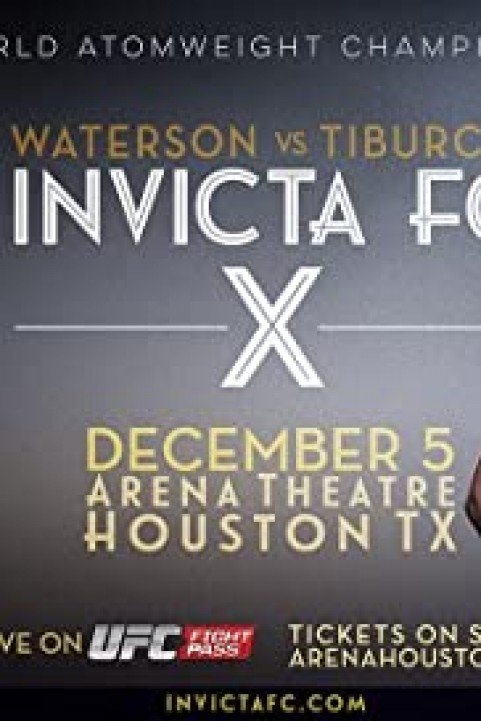 Invicta FC 10: Waterson vs. Tiburcio poster