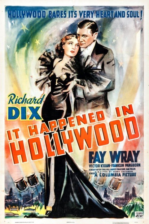 It Happened in Hollywood poster