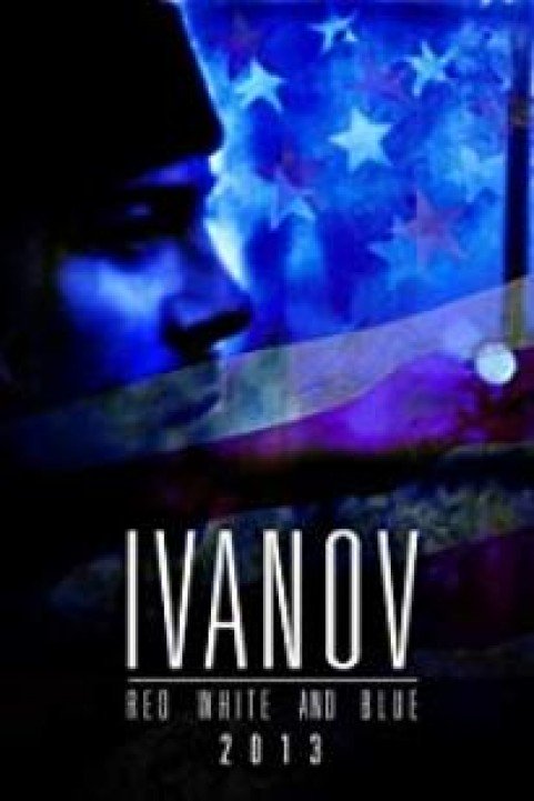 Ivanov Red, White, and Blue poster