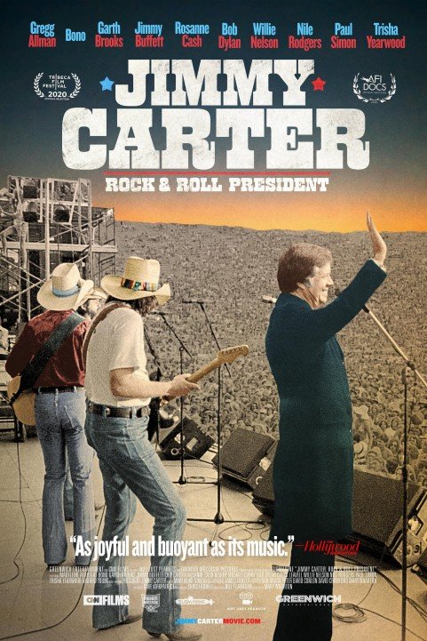 Jimmy Carter Rock & Roll President poster