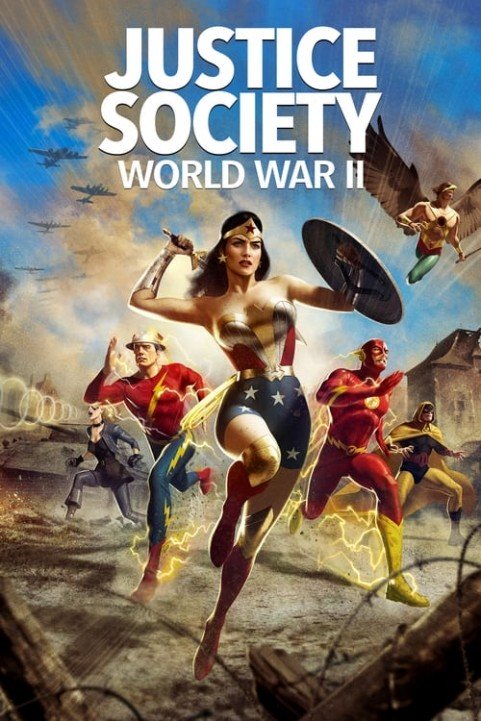 Justice Society: World War II poster