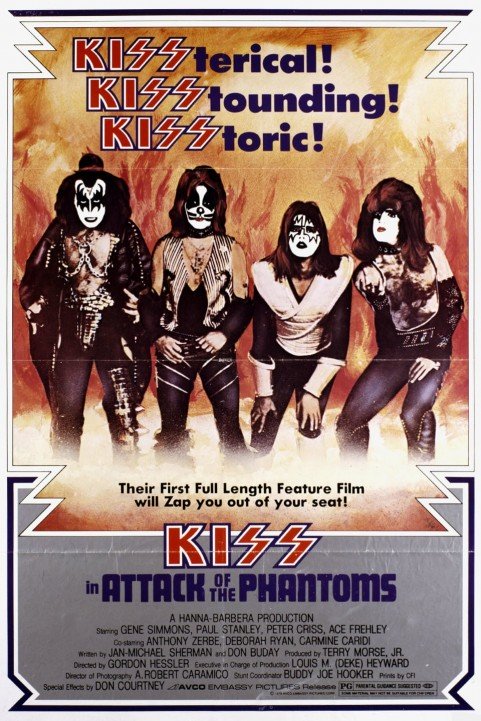 KISS Meets the Phantom of the Park poster