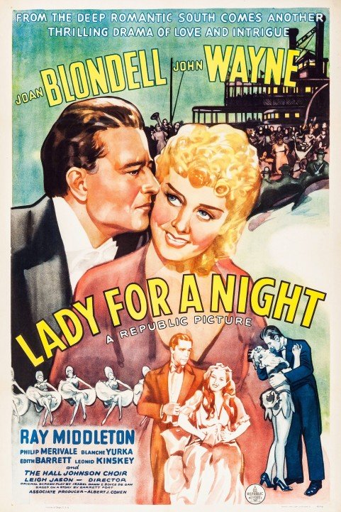 Lady for a Night (1942) poster