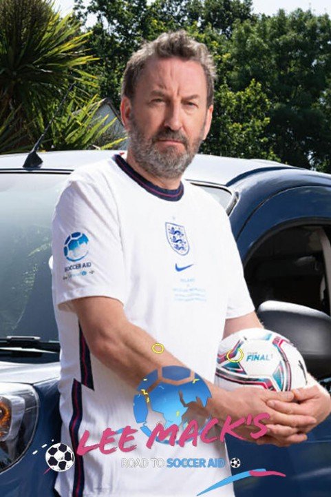 Lee Mack Road to Soccer Aid poster