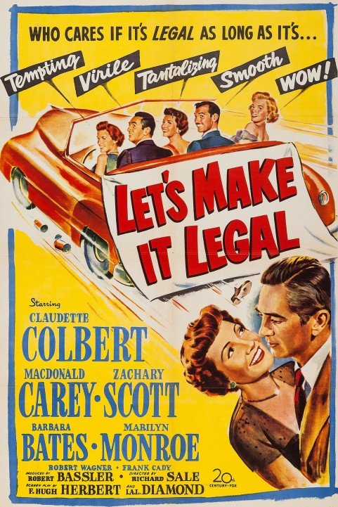 Let's Make It Legal (1951) poster