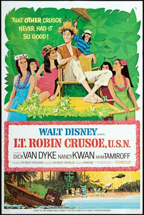 Lt. Robin Crusoe U.S.N. poster