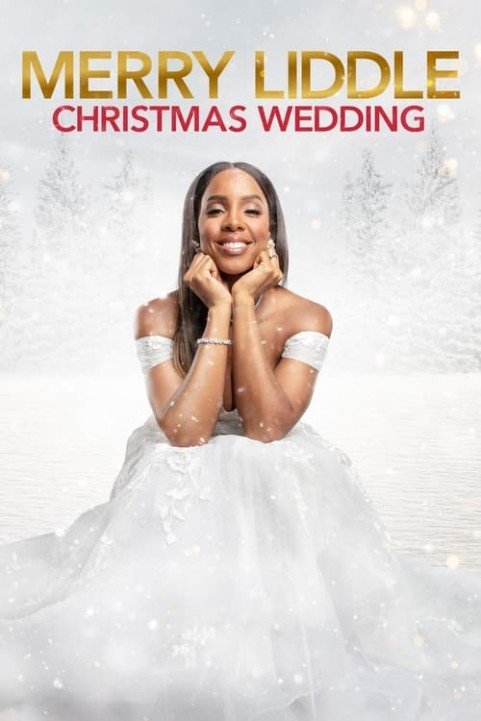 Merry Liddle Christmas Wedding poster