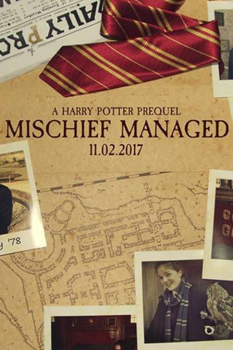 Mischief Managed poster