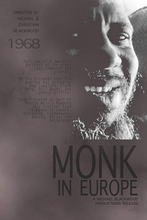 Monk in Europe poster