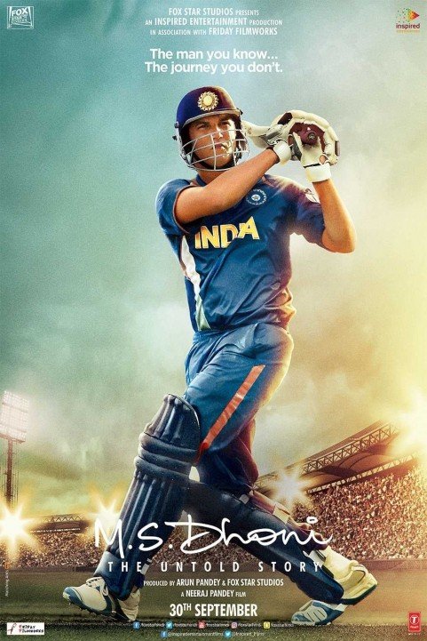 M.S. Dhoni: The Untold Story (2016) poster