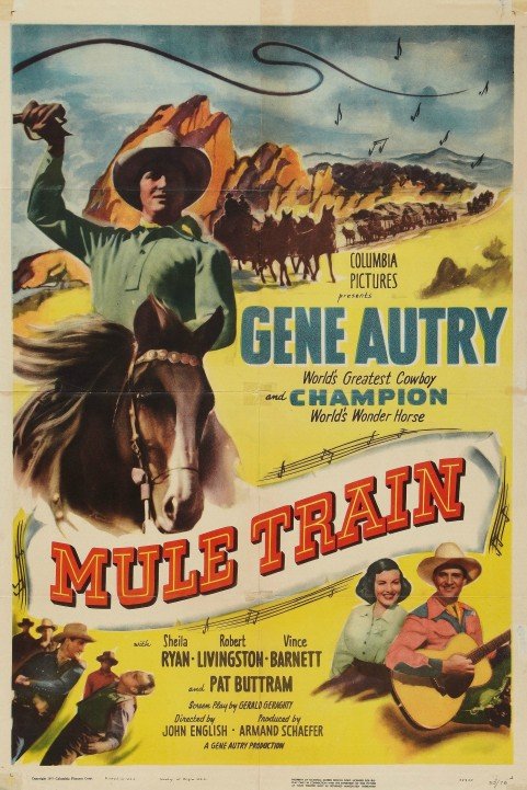 Mule Train poster