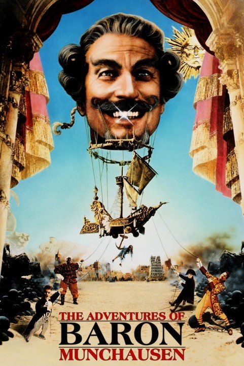 The Adventures of Baron Munchausen (1988) poster