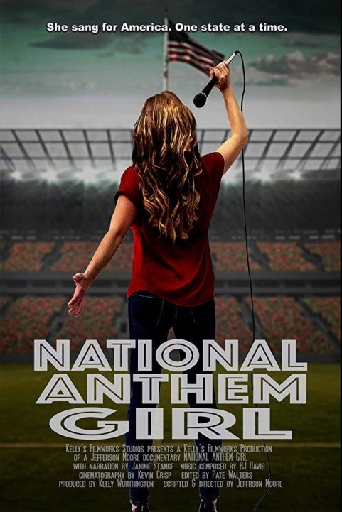 National Anthem Girl poster