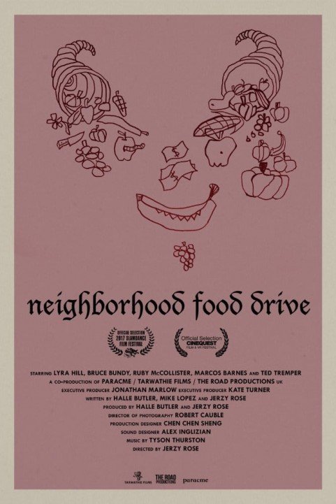 Neighborhood Food Drive poster