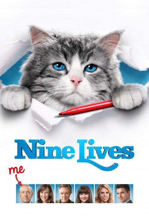Nine Lives (2016) poster