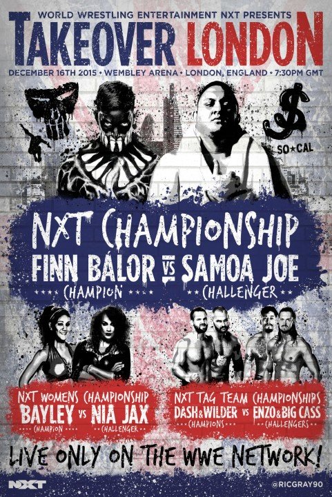 NXT TakeOver: London poster