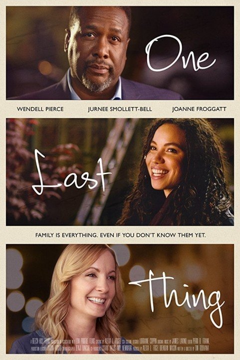 One Last Thing (2018) poster