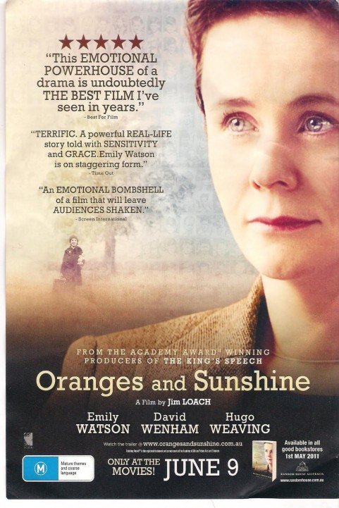 Oranges and Sunshine poster