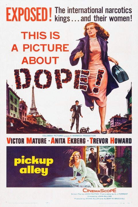 Pickup Alley (1957) poster