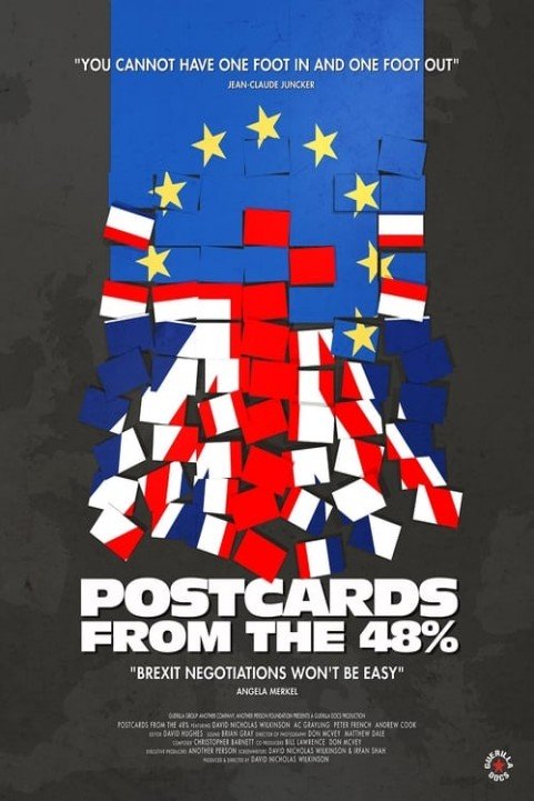 Postcards from the 48% poster