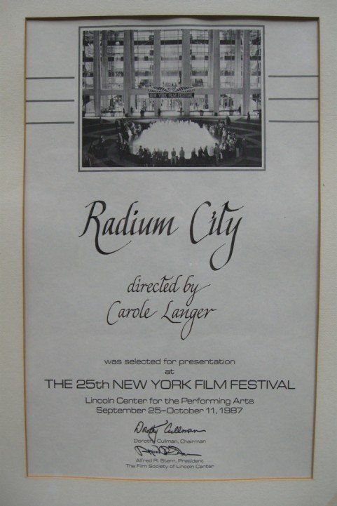 Radium City poster