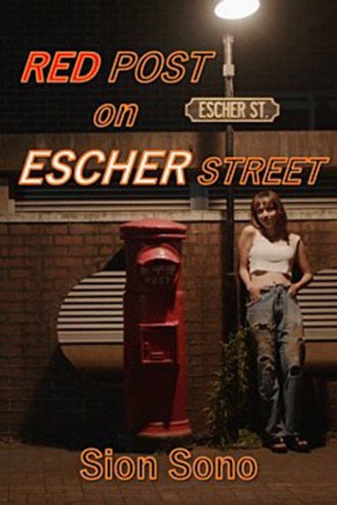 Red Post on Escher Street poster