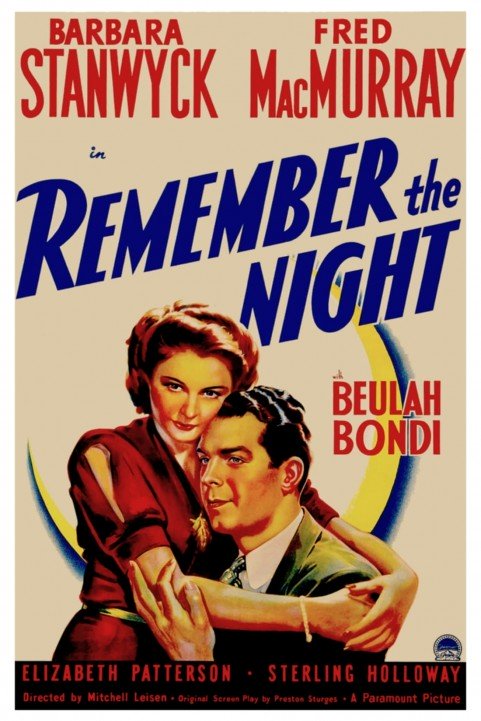 Remember the Night (1940) poster