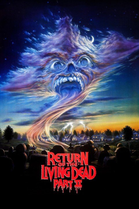 Return of the Living Dead II poster