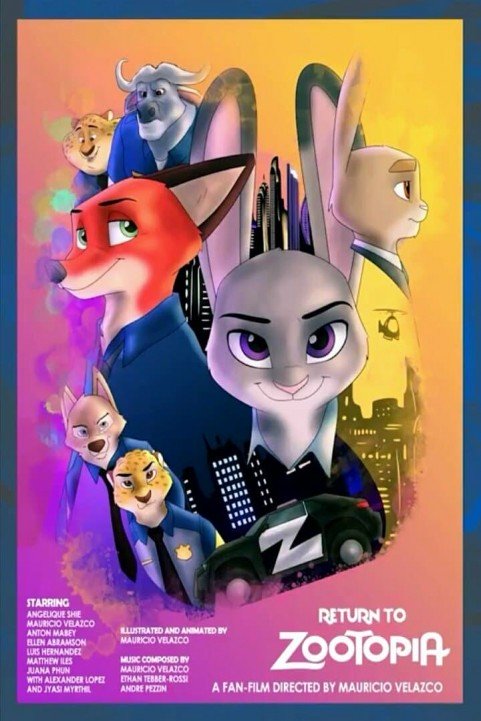 Return to Zootopia poster