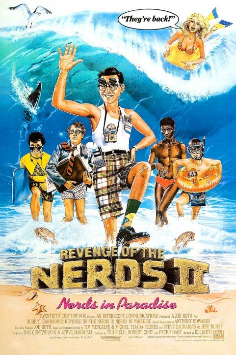 Revenge of the Nerds II: Nerds in Paradise poster