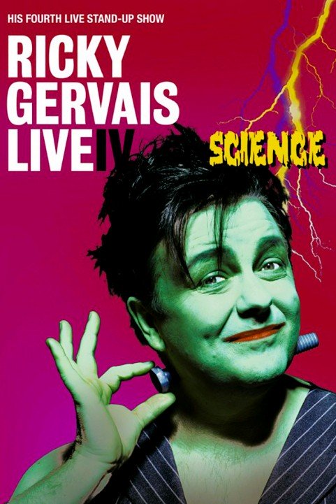 Ricky Gervais Live IV Science poster