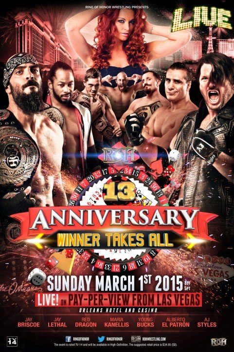 ROH 13th Anniversary poster