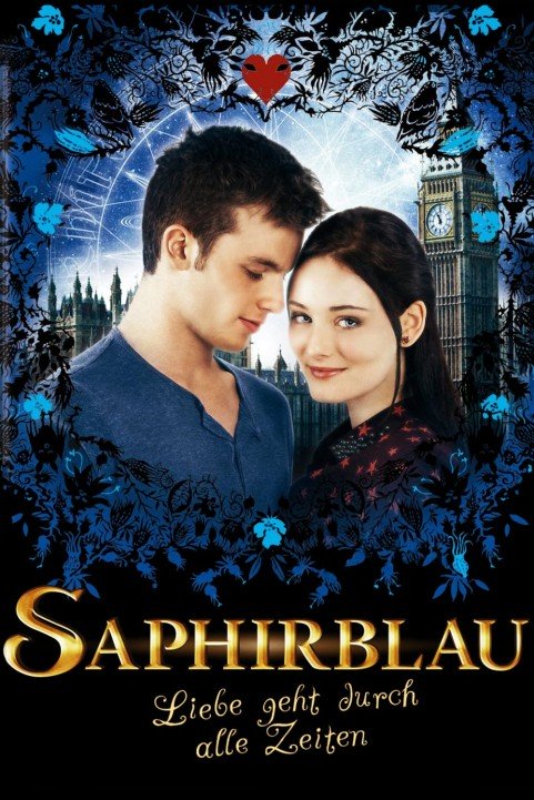 Saphirblau poster