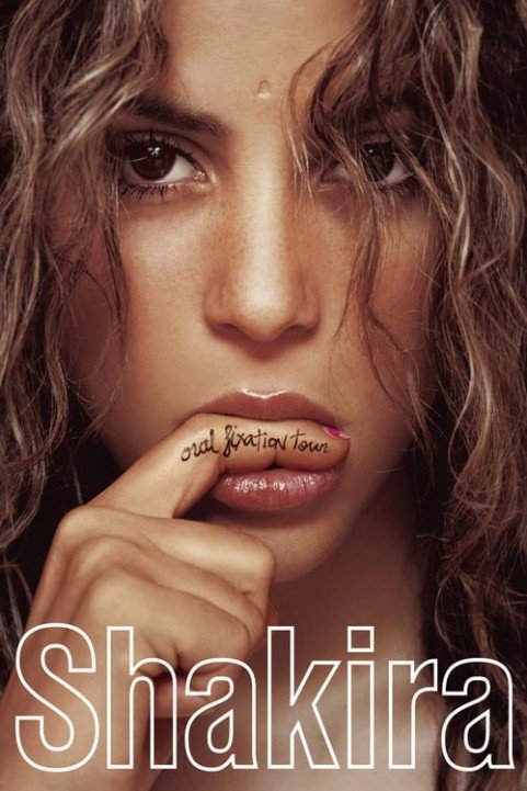 Shakira: Oral Fixation Tour poster