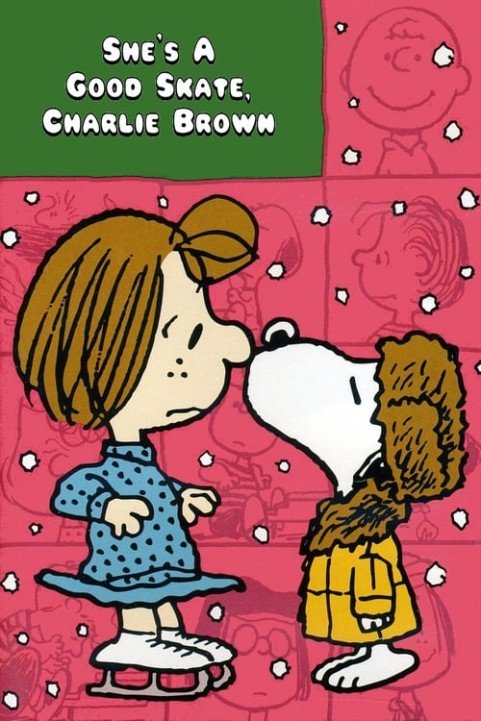 She's a Good Skate, Charlie Brown poster