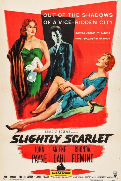 Slightly Scarlet poster