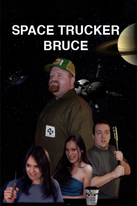 Space Trucker Bruce poster