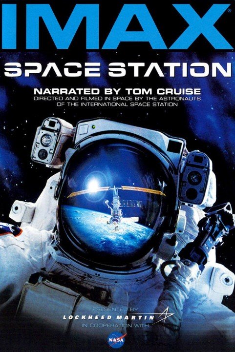 Space Station 3D poster