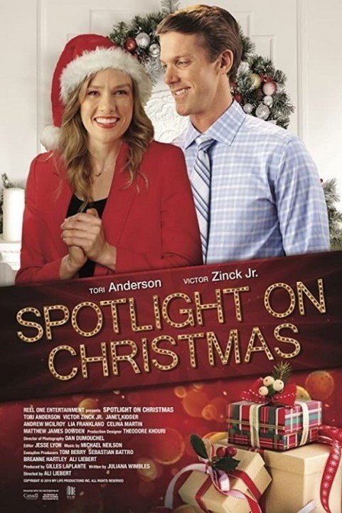 Spotlight on Christmas poster