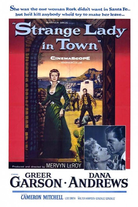 Strange Lady in Town poster