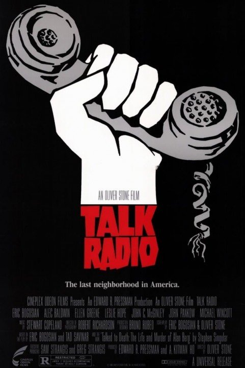 Talk Radio (1988) poster