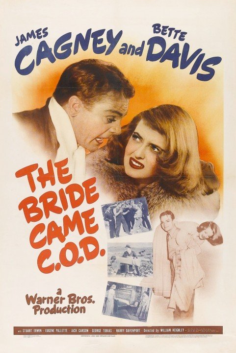 The Bride Came C.O.D. poster