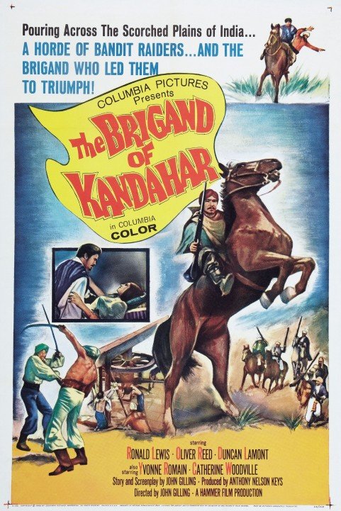 The Brigand of Kandahar (1965) poster