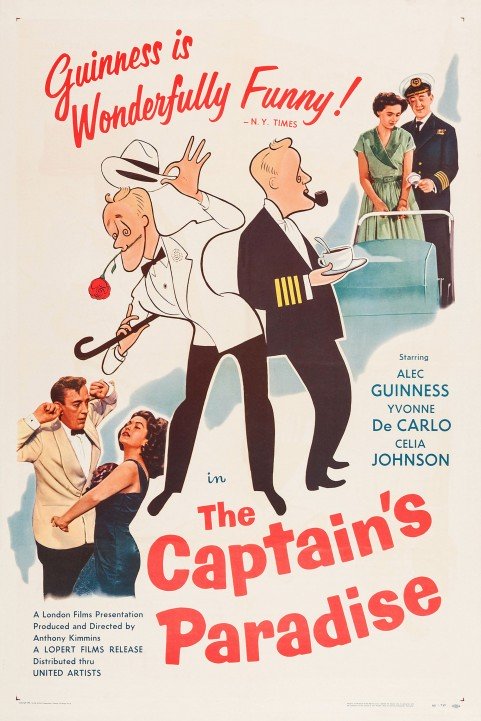 The Captain's Paradise (1953) poster