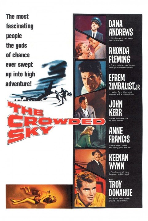 The Crowded Sky (1960) poster