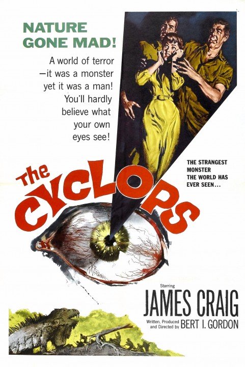 The Cyclops (1957) poster